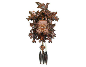 River City 15 inch Three Birds with Nest Cuckoo Clock