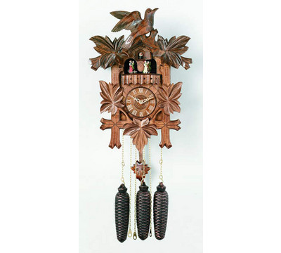 River_CIty_16_inch_Five_Leaves_and_One_Bird_Cuckoo_Clock.jpg