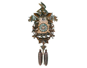 River City 17 inch Aesop's Fable Cuckoo Clock - Fast FREE FedEx Shipping!