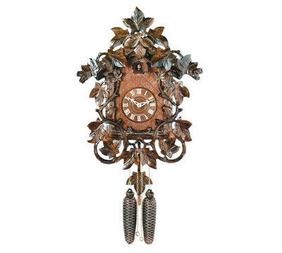 River_CIty_18_inch_House_and_Vines_with_Leaves_Cuckoo_Clock.jpg