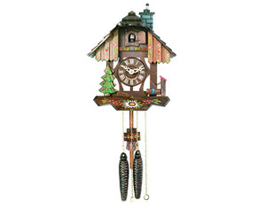 River City 9 inch Chimney Sweeper Cuckoo Clock - Fast FREE FedEx Shipping!