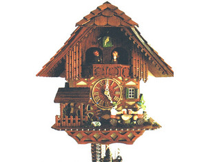 Romba Animated beer drinkers Cuckoo Clock - Fast FREE FedEx Shipping!