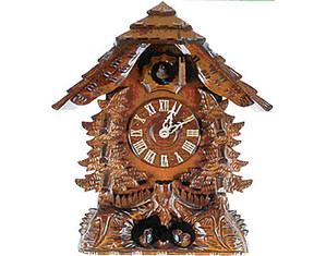 Romba Quartz Shelf Cuckoo Clock - Fast FREE FedEx Shipping!