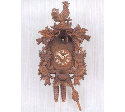 Romba_Rooster__Hen__Flowers_One_Day_Cuckoo_Clock.jpg