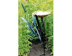 Achla Design Single Cat Tail Birdbath