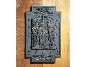 Whitehall Garden of Love Wall Sundial