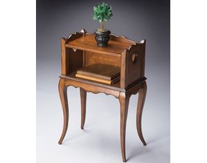 Butler Physically Distressed Accent Table with Cherry Veneers