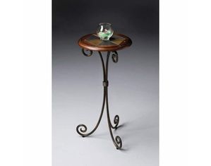 Butler Solid Pine Top Accent Table