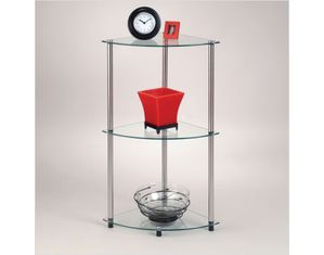 Convenience Concepts Three Tier Corner Shelf