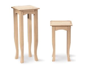 International Concepts Unfinished High Tea Table