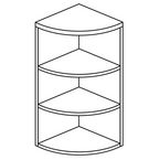 Corner  Bookcases