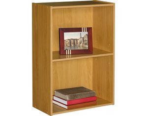 Ameriwood 2 Shelf Bookcase in Planked Alder