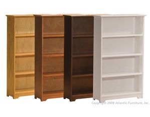 Atlantic Furniture Windsor 55 Inch H Bookcase