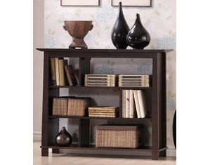 Baxton Studio Havana Brown Wood Modern Bookcase Bookcase