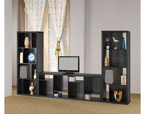 Union Square Black Oak Bookcase