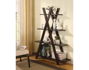 Union Square Tiered X Shaped Bookcase