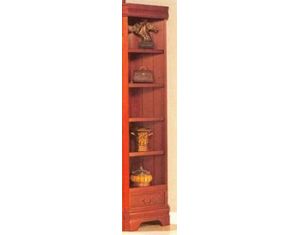 Union Square Mission Cherry Styled Corner Bookcase