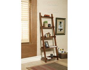 Union Square Weathered Mahogany Bookcase