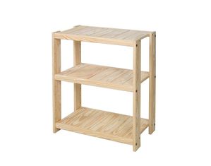 Collegiate Furniture Wide Bookcase Unit with 3 Shelf
