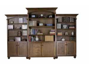 Eagle American Premiere Executive Left Bunfoot Base Bookcase
