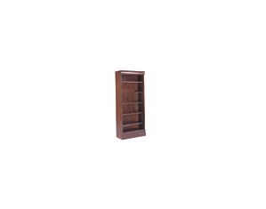 Golden Oak Versailes 36x72 Open Bookcase