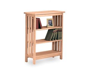 International Concepts Unfinished Mission Shelf Unit Bookcase