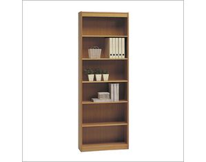 Jaycee 85 Inches Five Shelf Wide Bookcase