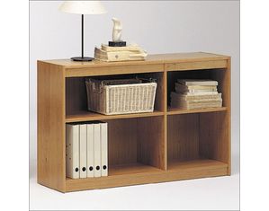 Jaycee 30 Inches Double Shelf Bookcase