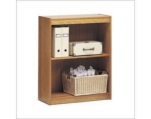 Jaycee 36 Inches Two Shelf Wide Bookcase