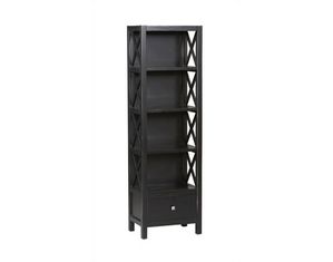 Linon Home Decor Products Anna Collection Tall Narrow Bookcase
