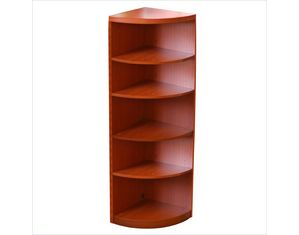 Mayline Group Aberdeen 5 Shelf Quarter Round Bookcase