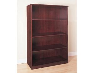 Mayline Group Corsica 54 Inch Four Shelf Bookcase - FREE Inside Delivery!