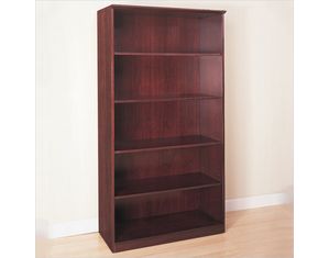 Mayline Group Corsica 68 Inch H Five Shelf Bookcase