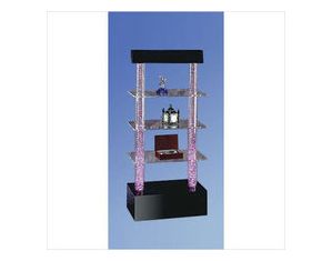 Midwest Tropical Fountain Aqua 72 inches Bookcase