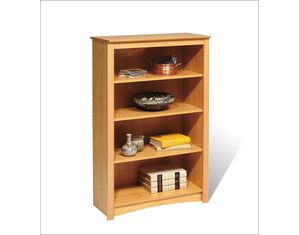 Prepac 48 inch Sonoma 4 Shelves Bookcase