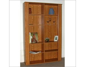 Rush Americus 74 Inch Double Bookcase