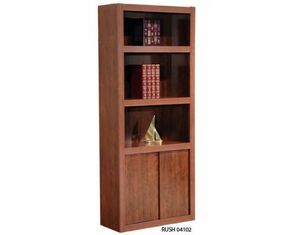 Rush Charles Harris 72 Inch Bookcase with Doors