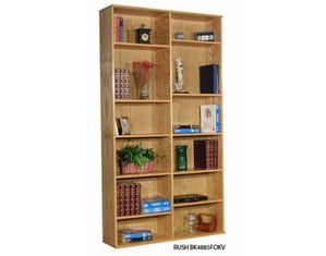 Rush Heirlooms 85.5 Inch  Bookcase with Veneer Finish
