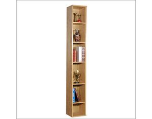 Rush Heirlooms 85.5 Inch Tower Bookcase with Veneer Finish