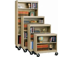 Sandusky Radius Edge Mobile Bookcase