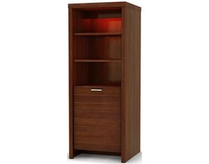 South Shore Skyline Shelf Bookcase Cherry Finish