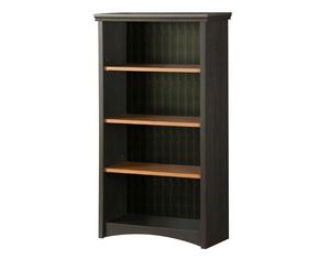 South Shore Spice Wood/Ebony Gascony Country Shelf Bookcase
