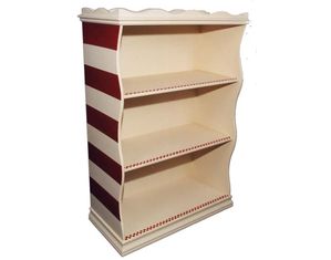 Sweet Beginnings Vertical Cabana Stripes Bookcase