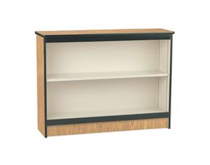 Virco Inc. Steel-Frame Bookcase - 1 Adjustable Shelf