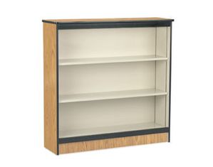 Virco Inc. Steel-Frame Bookcase - 2 Adjustable Shelves