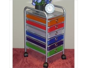 4D Concepts 6 Drawer Rolling Storage Chest - Fast FREE FedEx Shipping!