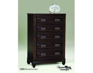 American Woodcrafters Downtown 5-Drawer Chest