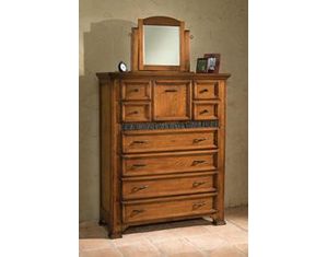 American Woodcrafters High Country Gentlemans Chest - FREE Inside Delivery!