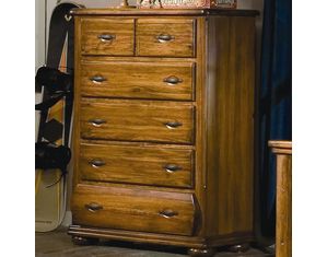American Woodcrafters Timberline Five Drawer Chest