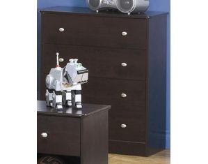 Union Square Simply Casual Cappuccino 4 Drawer Chest